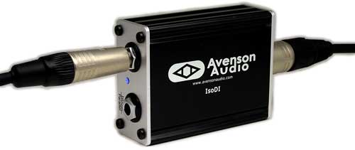 Avenson Audio IsoDI Two Optional Isolation Stages