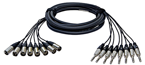 Alva Analog Cable 8X XLR To 8X TRS(T8X8PRO5)