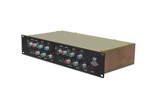 H2 Audio 0011/Stereo 2-Channel Mic Pre/EQ 19' rackmount