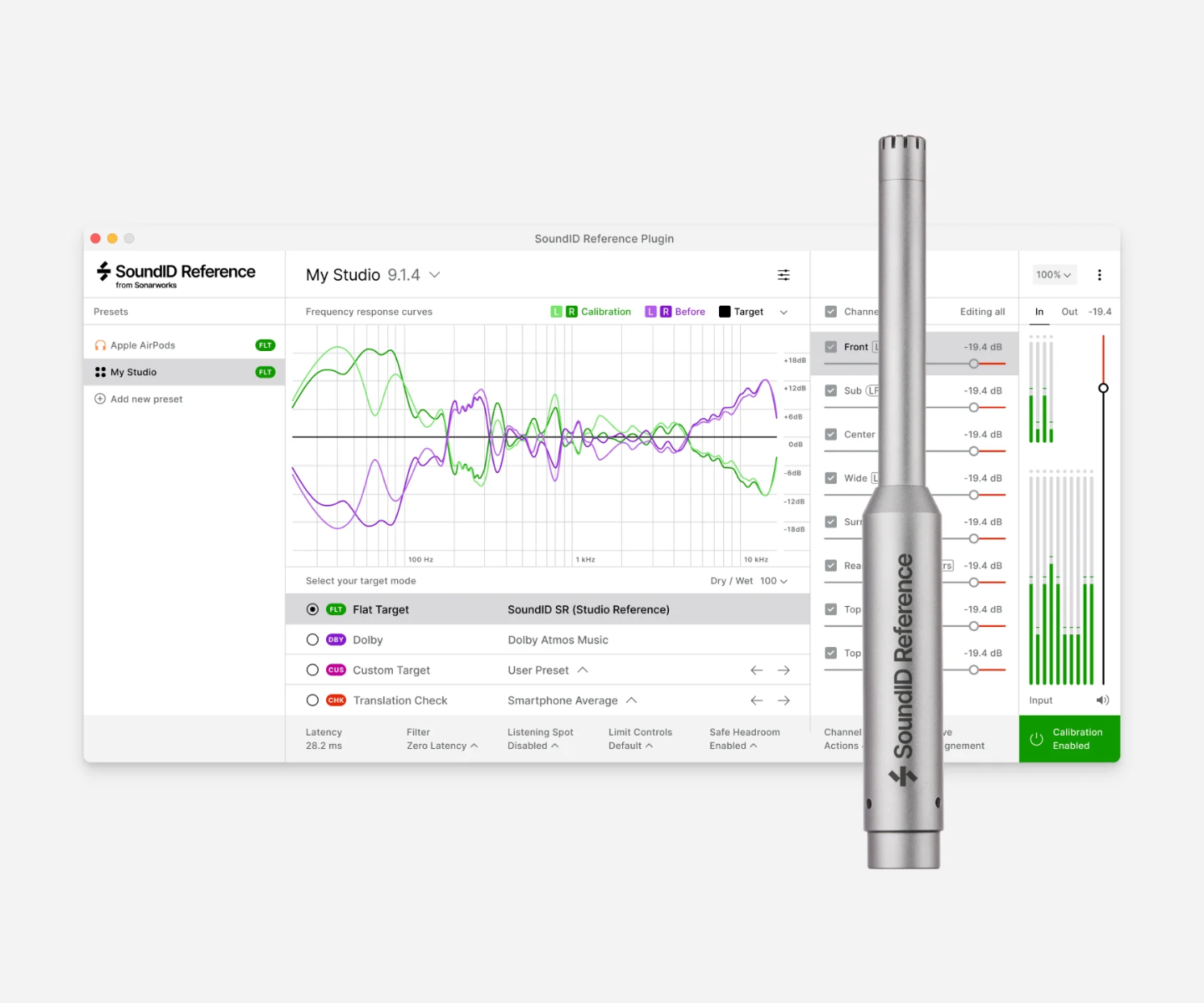 Sonarworks SoundID Reference for Multichannel with Microphone (Retail box)