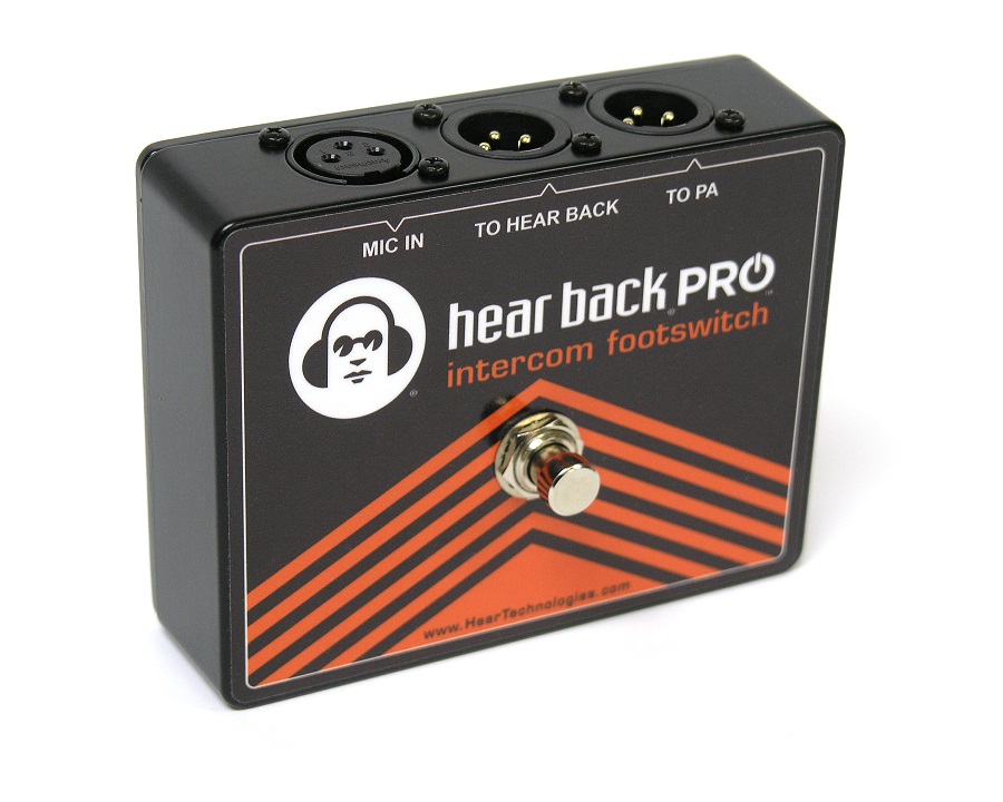 Hear Technologies PRO Intercom Footswitch Hear Technologies PRO Intercom Footswitch