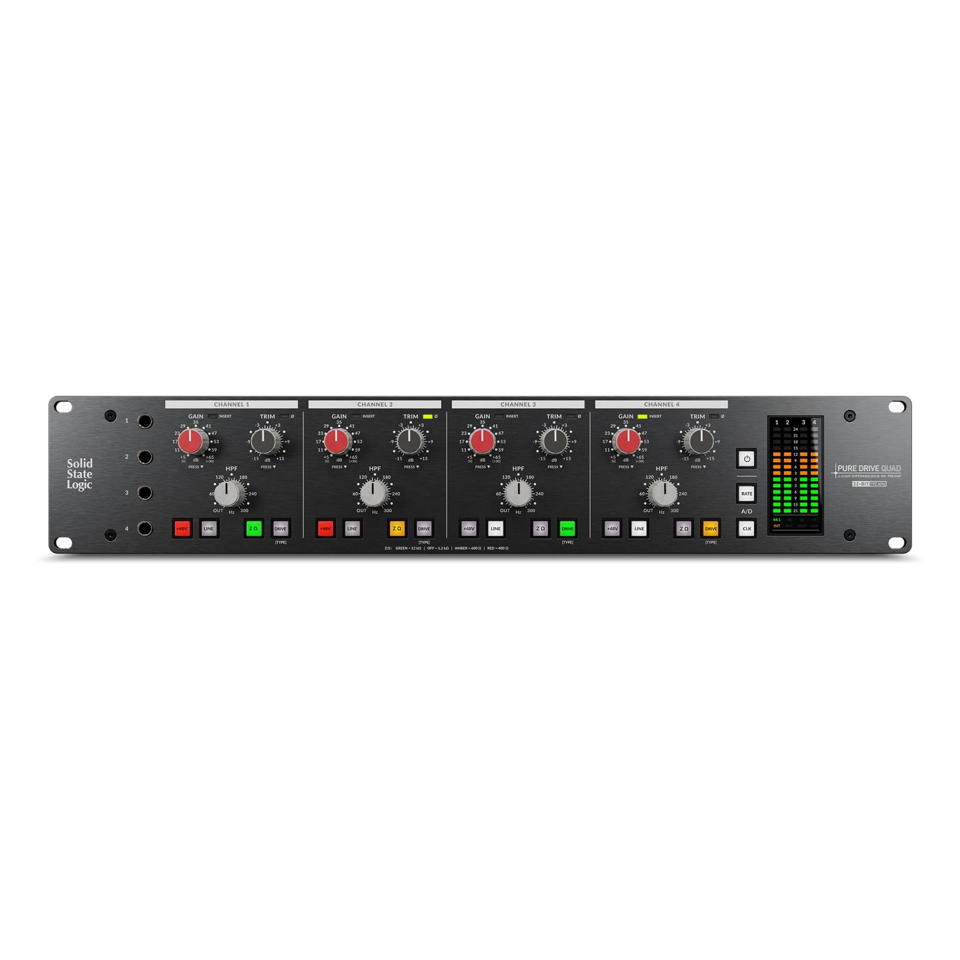 Solid State Logic SSL Pure Drive Quad Solid State Logic SSL Pure Drive Quad