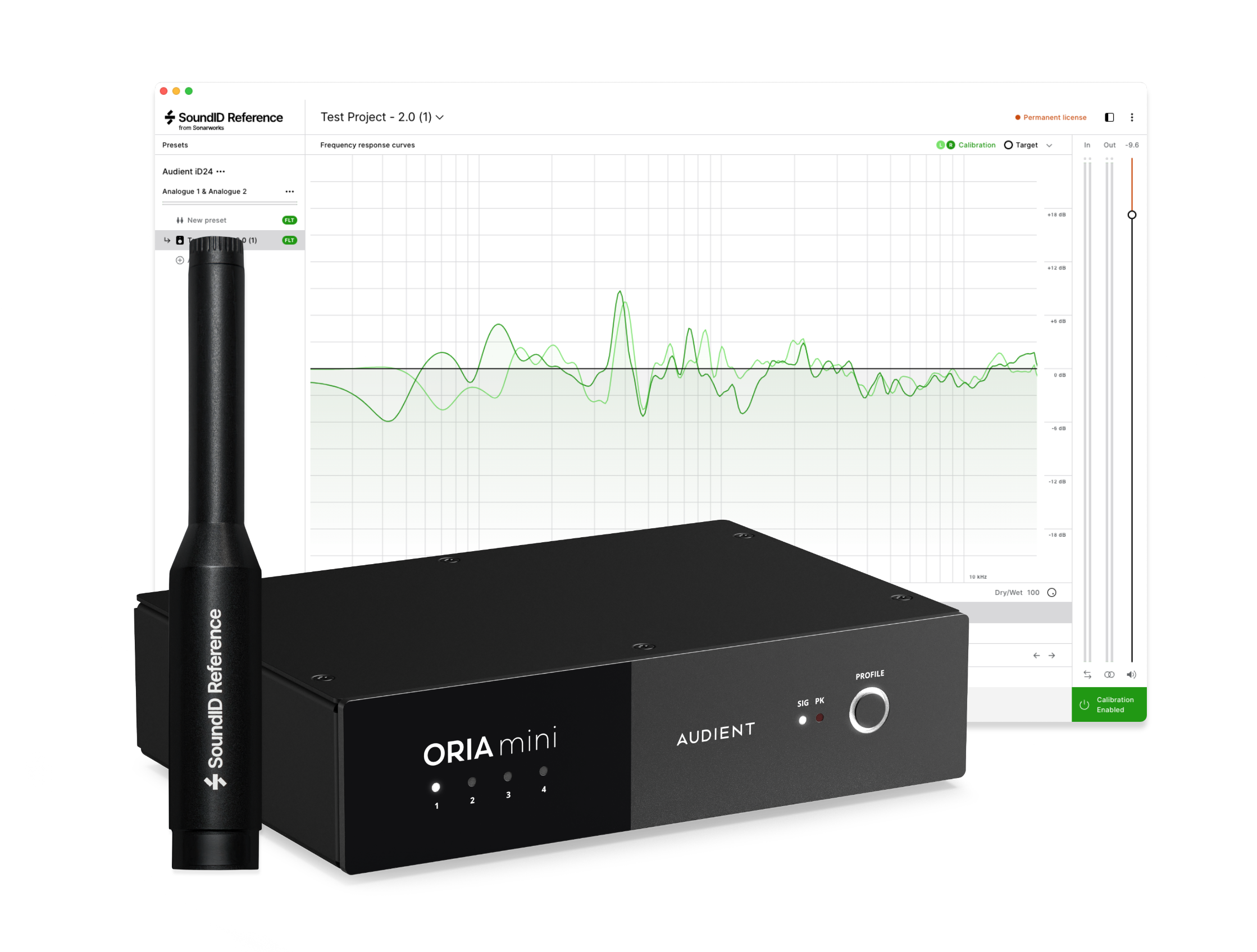 Audient ORIA Mini + SoundID Reference Complete Bundle