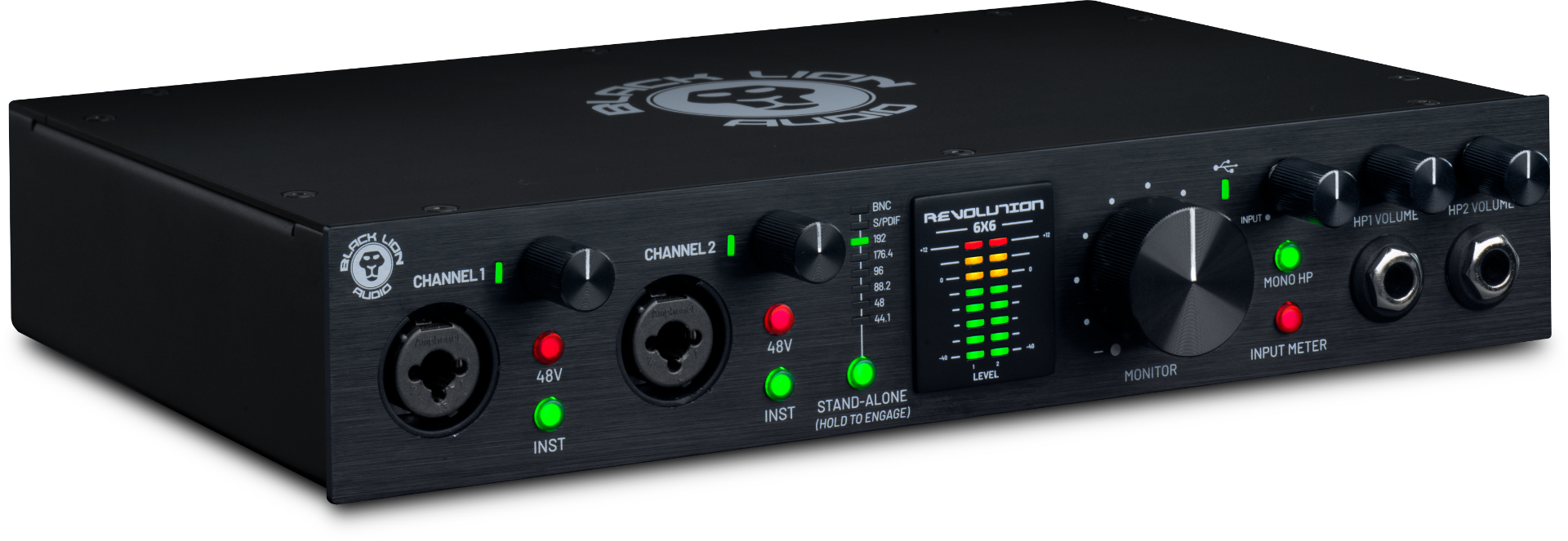 Black Lion Audio Revolution 6x6 USB-C Audio Interface