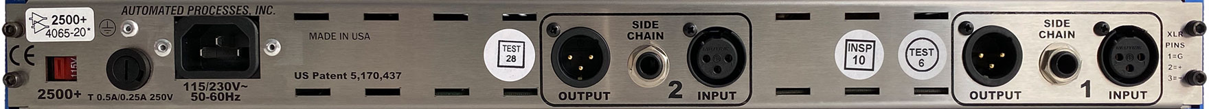 API 2500+ Stereo Bus Compressor API 2500+ Stereo Bus Compressor