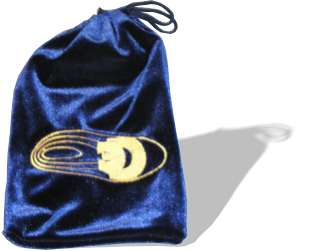 Coles Blue Velvet Soft Cloth Protection Bag