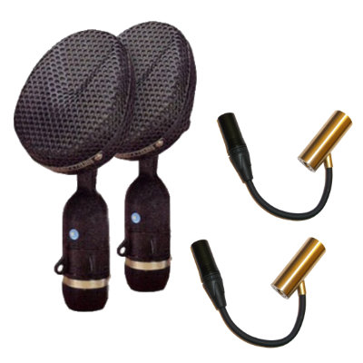Coles 4038 Studio Ribbon - matched pair + 4071B stand mount adaptors