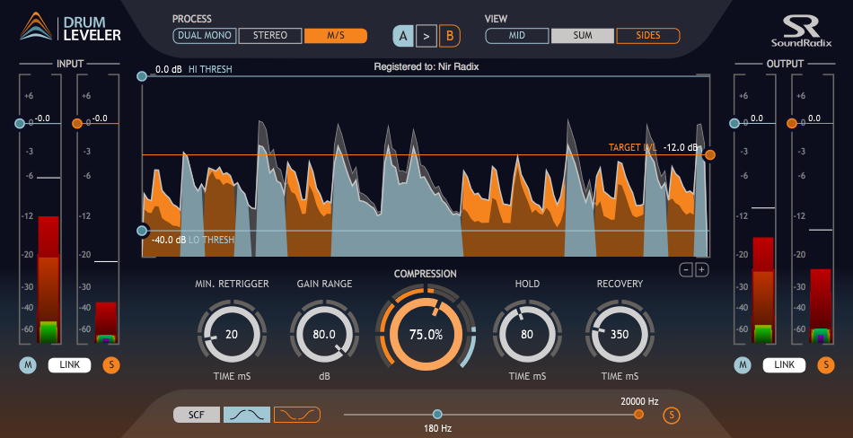 Sound Radix Drum Leveler