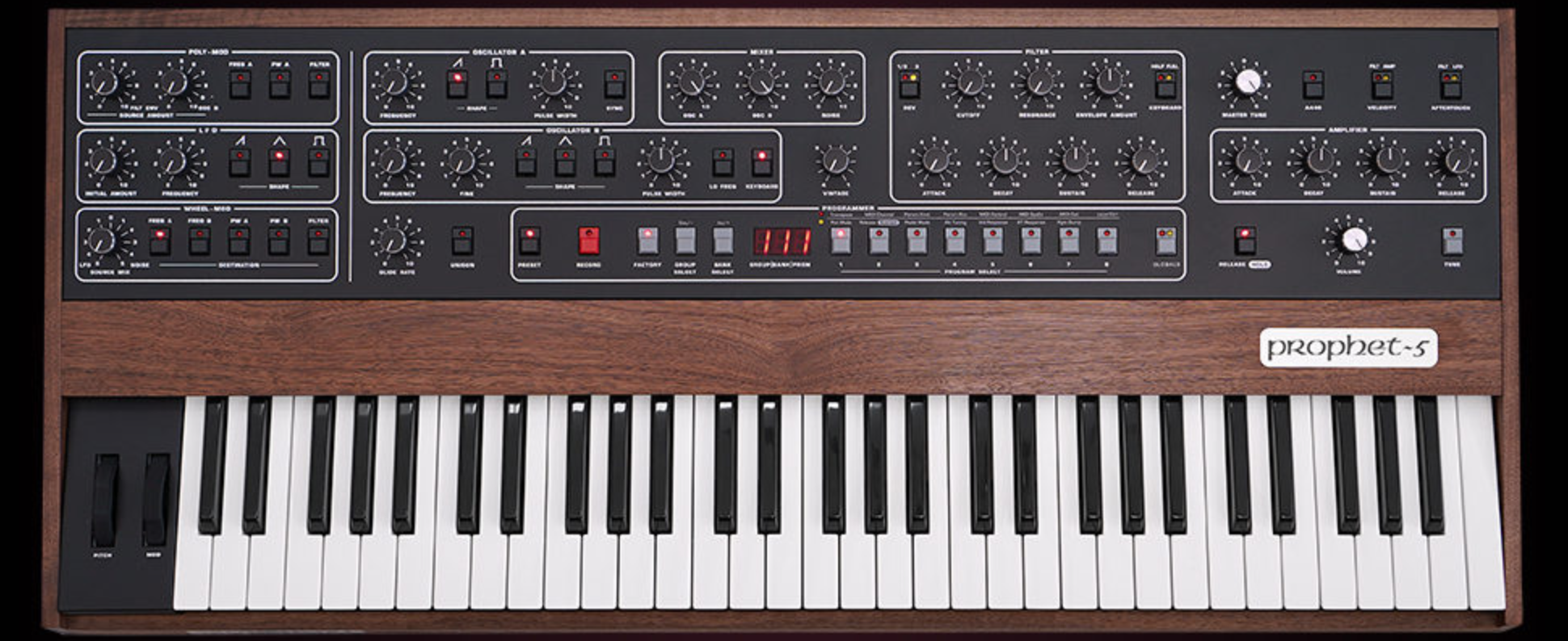 Sequential Prophet-5 Keyboard Sequential Prophet-5 Keyboard