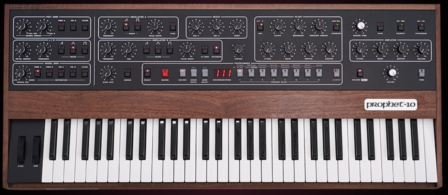 Sequential Prophet 10 Keyboard Sequential Prophet 10 Keyboard