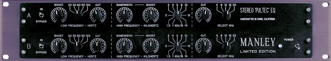 Manley STEREO PULTEC EQP-1A