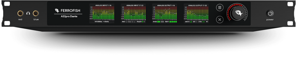 Ferrofish A32pro Dante Converter Multimode