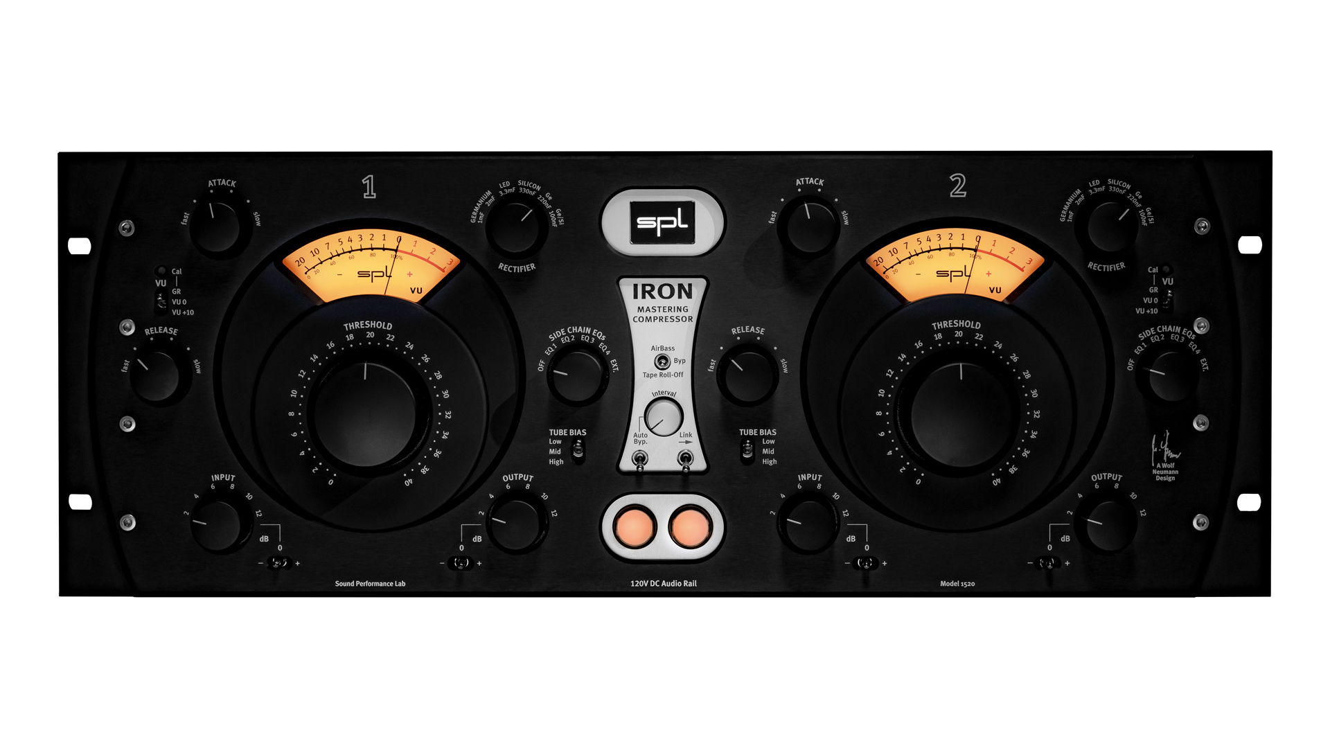 SPL Iron Mastering Compressor black