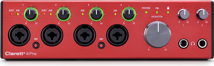 Focusrite Clarett+ 4Pre Focusrite Clarett+ 4Pre